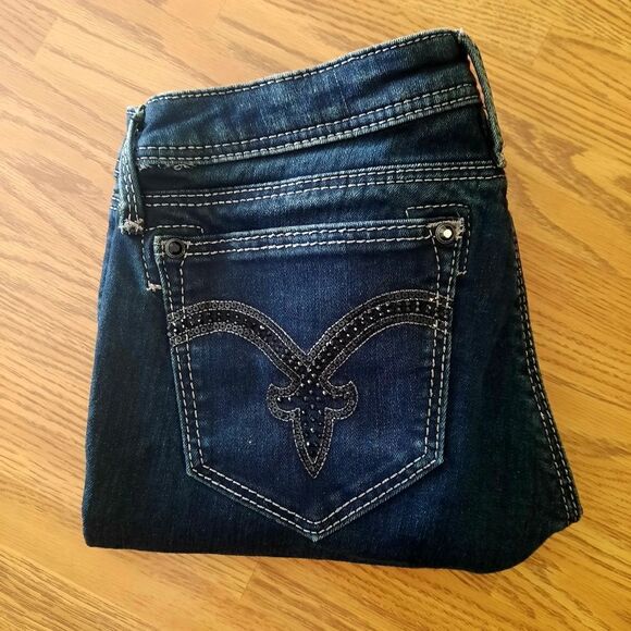 ROCK REVIVAL Lexi Super Skinny Jeans  BACKYARD BBQ! - Picture 2 of 16